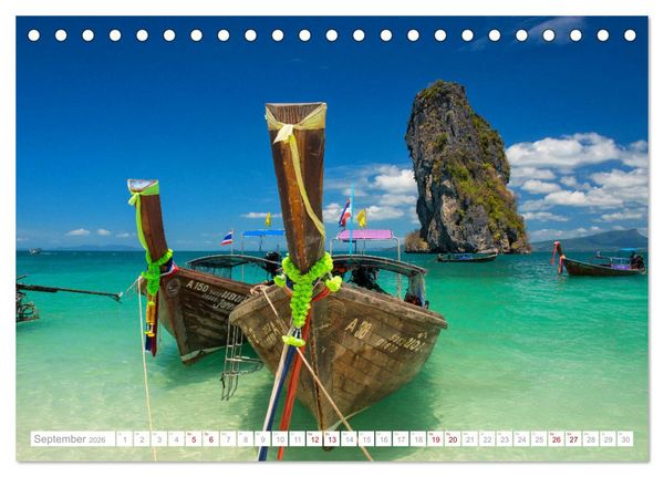 Produktbild: Asien - Kontinent der Farben (Tischkalender 2026 DIN A5 quer), CALVENDO Monatskalender
