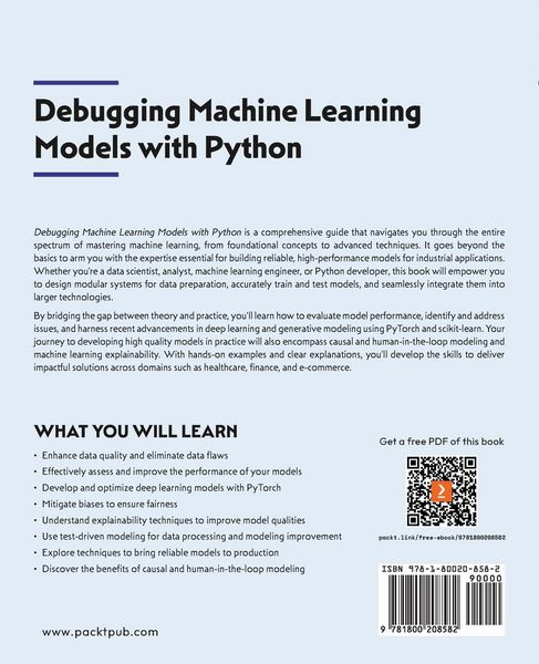 Produktbild: Debugging Machine Learning Models with Python