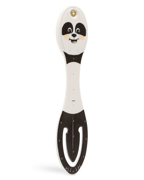 Produktbild: Flexilight Leselicht (Panda) - schwarz - 2 in 1 Leselampe & Lesezeichen - LED Leselicht - Geschenk f&uuml;r Leser, Buchliebhaber - Deutsche Ausgabe