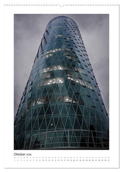 Produktbild: Spektakul&auml;re Architektur in Frankfurt a.M. (hochwertiger Premium Wandkalender 2026 DIN A2 hoch), Kunstdruck in Hochglanz