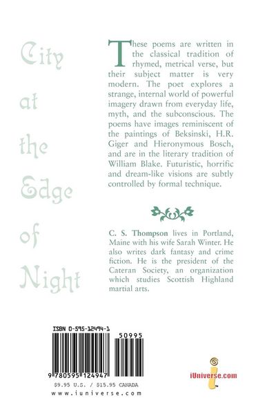 Produktbild: City at the Edge of Night