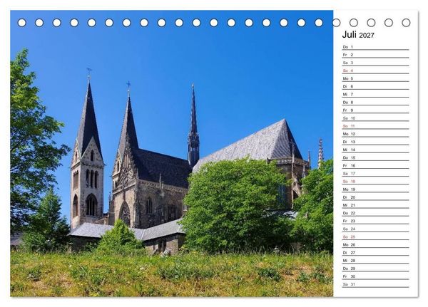 Produktbild: Halberstadt - Das Tor zum Harz (Tischkalender 2027 DIN A5 quer), CALVENDO Monatskalender