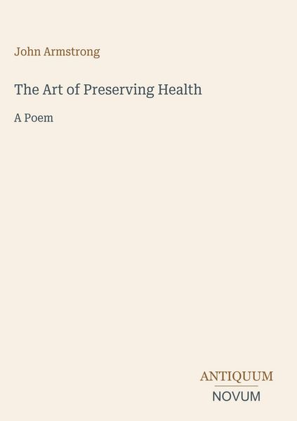 Produktbild: The Art of Preserving Health
