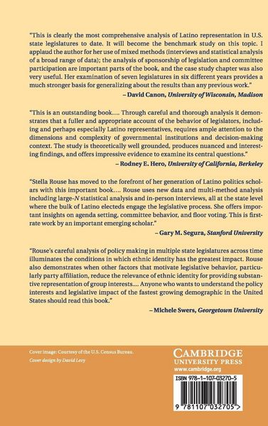 Produktbild: Latinos in the Legislative Process