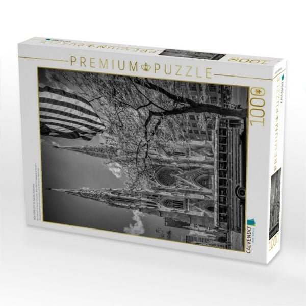 Produktbild: CALVENDO Puzzle NEW YORK CITY St. Patrick's Cathedral | 1000 Teile Lege-Gr&ouml;&szlig;e 64x48cm Foto-Puzzle f&uuml;r gl&uuml;ckliche Stunden