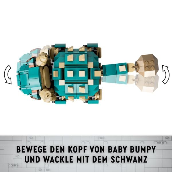 LEGO Jurassic World Baby Bumpy: Ankylosaurus Spielzeug-Dinosaurier 76962