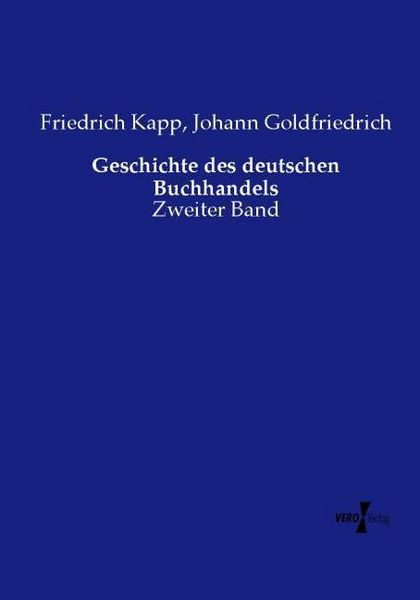 Produktbild: Geschichte des deutschen Buchhandels