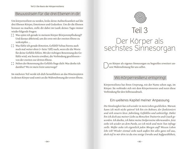 Produktbild: K&ouml;rperResilienz. Kopf und K&ouml;rper in Einklang bringen - so erreichst du Ruhe, Stabilit&auml;t und Widerstandskraft
