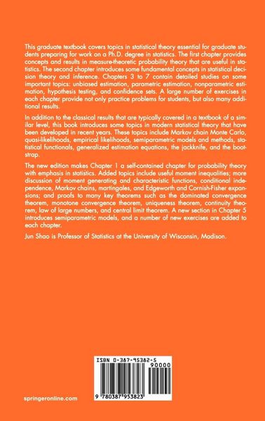 Produktbild: Mathematical Statistics