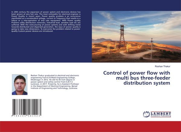 Produktbild: Control of power flow with multi bus three-feeder distribution system