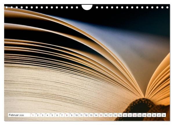 Produktbild: Ars Libri - Kunstwerk Buch (Wandkalender 2026 DIN A4 quer), CALVENDO Monatskalender