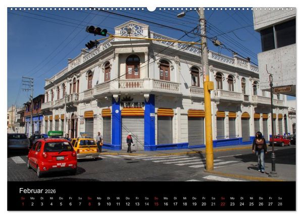 Produktbild: Peru &ndash; unterwegs (Wandkalender 2026 DIN A2 quer), CALVENDO Monatskalender