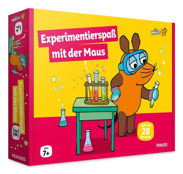 FRANZIS 67199 - Die Maus Experimentierspaß mit der Maus. Mehr als 20 Versuche! Für Kinder ab 7 Jahren