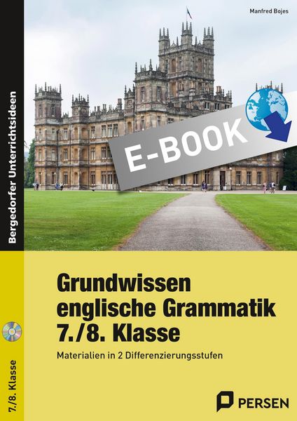 Produktbild: Grundwissen englische Grammatik 7./8. Klasse