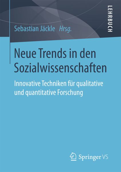 Produktbild: Neue Trends in den Sozialwissenschaften