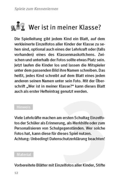 Produktbild: Die 50 besten Spiele f&uuml;r den Anfangsunterricht f&uuml;r 5- bis 7-J&auml;hrige