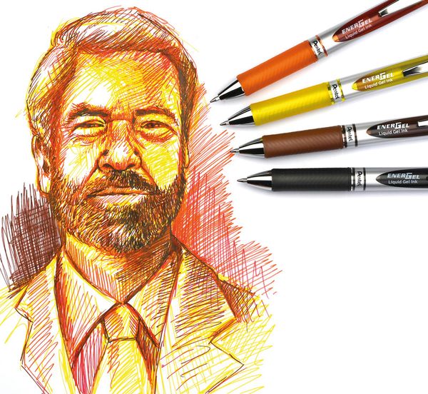 Produktbild: PENTEL Roller EnerGel Xm RT Fine, schwarz