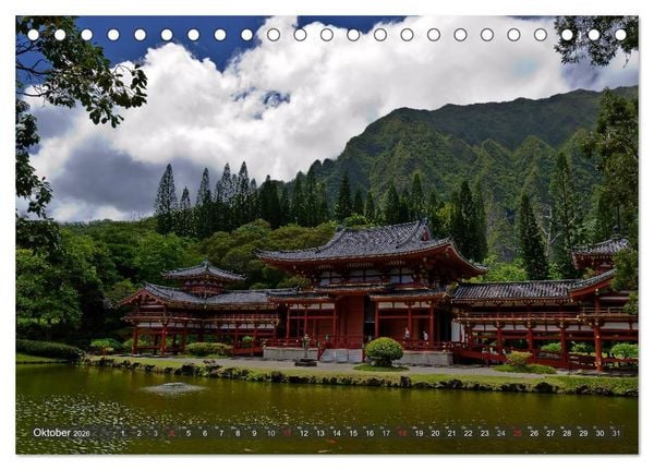 Produktbild: Hawaii - Inseln am anderen Ende der Welt (Tischkalender 2026 DIN A5 quer), CALVENDO Monatskalender