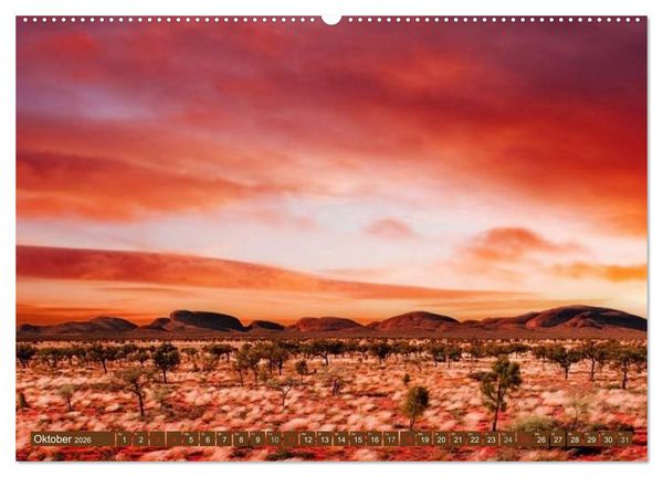 Produktbild: Australien &bull; Impressionen (Wandkalender 2026 DIN A2 quer), CALVENDO Monatskalender