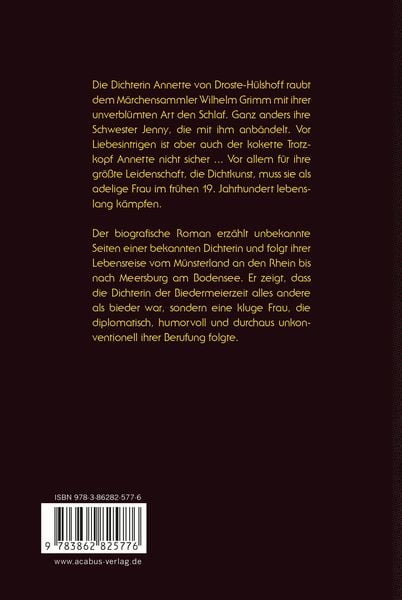 Produktbild: Annette von Droste-H&uuml;lshoff. Grimms Albtraum
