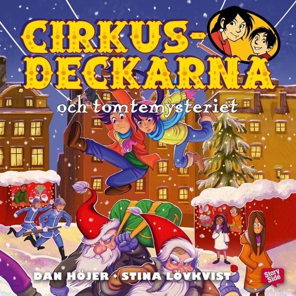 Produktbild: Cirkusdeckarna och tomtemysteriet