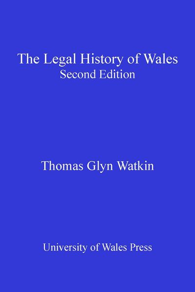 Produktbild: The Legal History of Wales