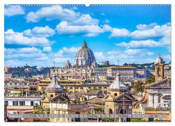 Produktbild: Rom - Ewige Stadt am Tiber (Wandkalender 2027 DIN A2 quer), CALVENDO Monatskalender