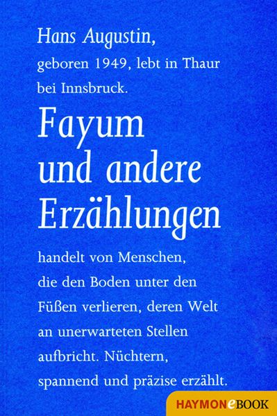 Produktbild: Fayum und andere Erz&auml;hlungen