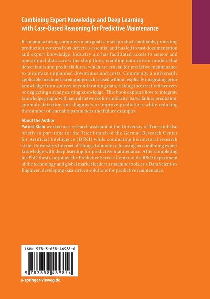 Produktbild: Combining Expert Knowledge and Deep Learning with Case-Based Reasoning for Predictive Maintenance