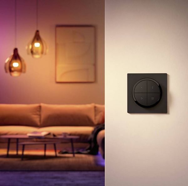 Produktbild: Philips Hue Funk-Schalter 8719514440937 Hue Tap dial switch EU Black