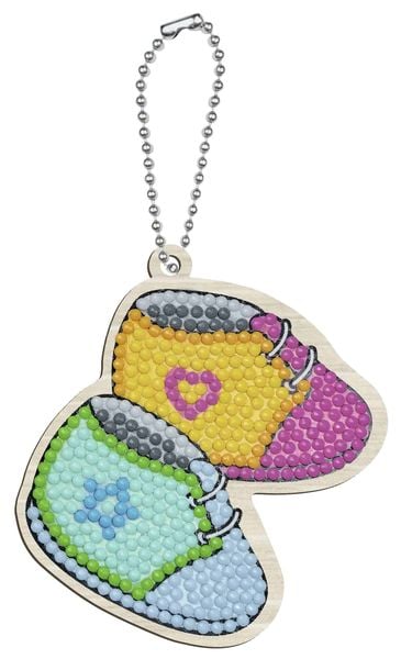 Produktbild: URSUS Kinder-Bastelsets Diamond Painting Creative Set Lovely, 2er Karten