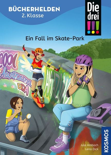 Produktbild: Die drei !!!, B&uuml;cherhelden 2. Klasse, Ein Fall im Skate-Park