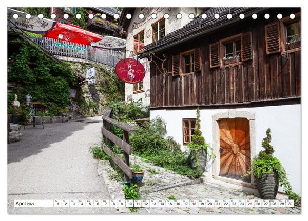 Produktbild: The Magic of Hallstatt (Desk Calendar 2027 DIN A5 landscape), CALVENDO 12 Month DeskCalendar