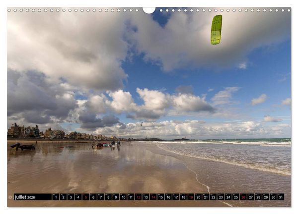 Produktbild: SAINT-MALO, C&ocirc;te d'Emeraude (Calendrier mural 2026 DIN A3 vertical), CALVENDO calendrier mensuel