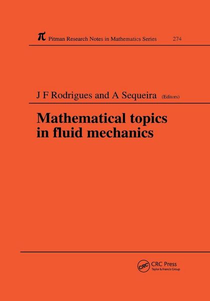 Produktbild: Mathematical Topics in Fluid Mechanics