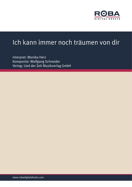Produktbild: Ich kann immer noch tr&auml;umen von dir
