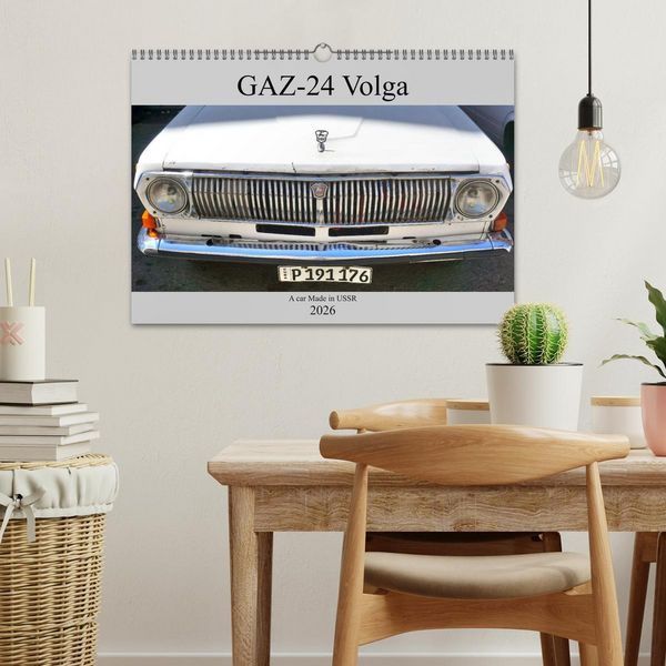 Produktbild: GAZ-24 Volga - A car Made in USSR (Wall Calendar 2026 DIN A3 landscape), CALVENDO 12 Month Wall Calendar
