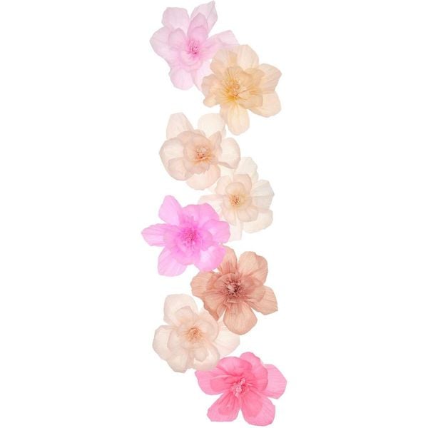 Produktbild: Krepppapier Bl&uuml;ten Set, Primrose Hill, M,, 8 Stk (8