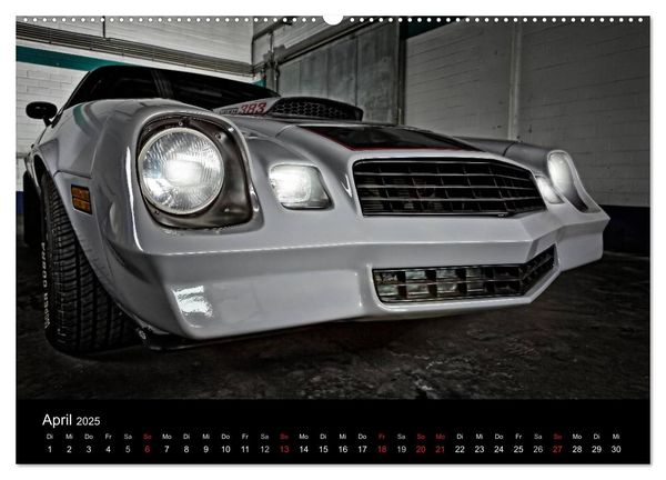 Produktbild: Chevrolet Camaro &acute;79 (hochwertiger Premium Wandkalender 2025 DIN A2 quer), Kunstdruck in Hochglanz