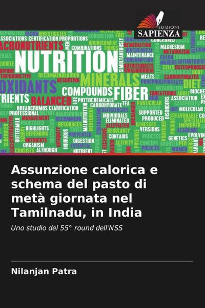 Produktbild: Assunzione calorica e schema del pasto di met&agrave; giornata nel Tamilnadu, in India