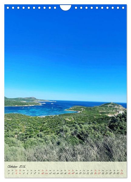 Produktbild: Sardinien - das ganze Jahr Urlaubsgef&uuml;hl (Wandkalender 2026 DIN A4 hoch), CALVENDO Monatskalender