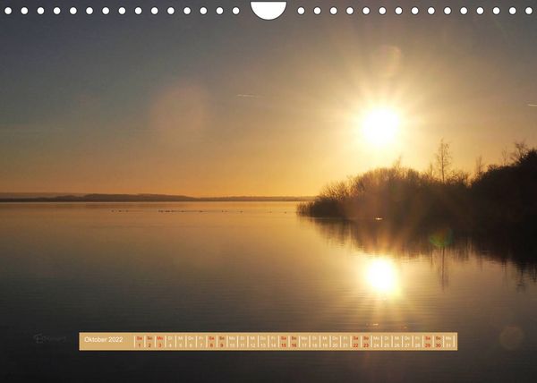 Produktbild: Niedersachsens gr&ouml;&szlig;te Seen (Wandkalender 2022 DIN A4 quer)