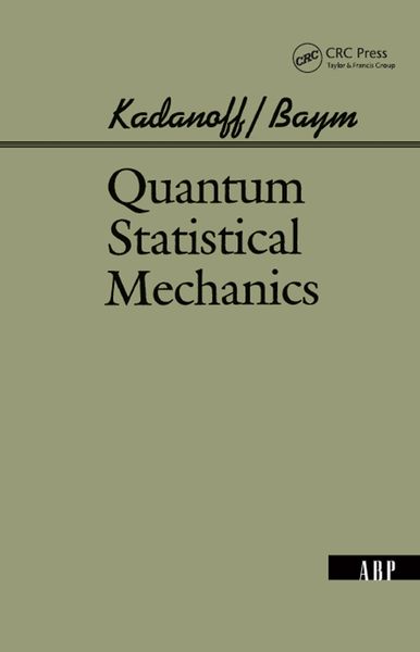 Produktbild: Quantum Statistical Mechanics