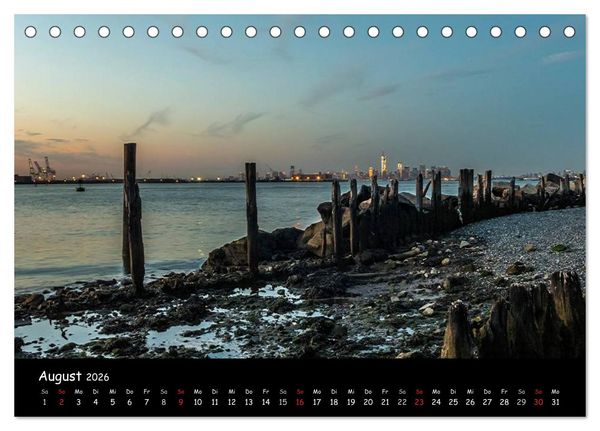 Produktbild: New York (Tischkalender 2026 DIN A5 quer), CALVENDO Monatskalender