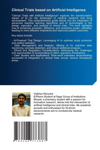 Produktbild: Clinical Trials based on Artificial Intelligence
