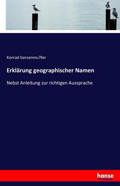 Produktbild: Erkl&auml;rung geographischer Namen