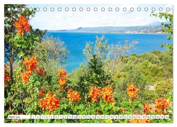 Produktbild: I love Greece (Tischkalender 2026 DIN A5 quer), CALVENDO Monatskalender