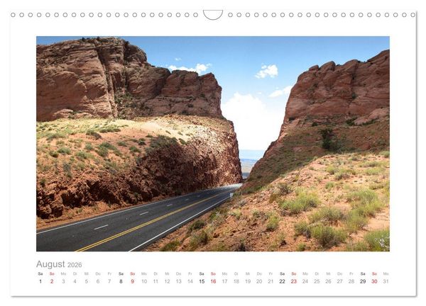 Produktbild: Wundersch&ouml;nes Amerika (Wandkalender 2026 DIN A3 quer), CALVENDO Monatskalender