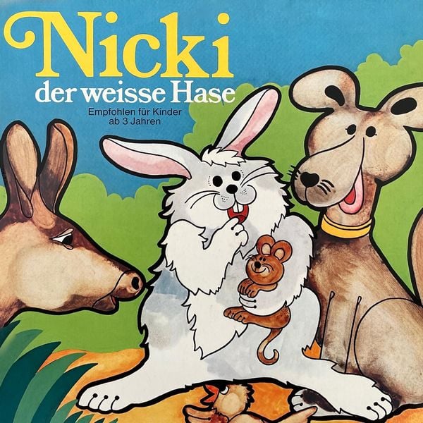 Produktbild: Nicki der weisse Hase