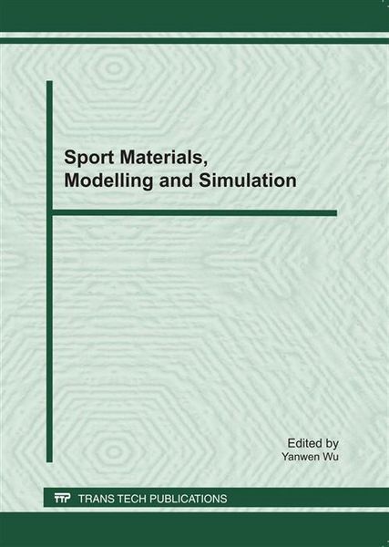 Produktbild: Sport Materials, Modelling and Simulation